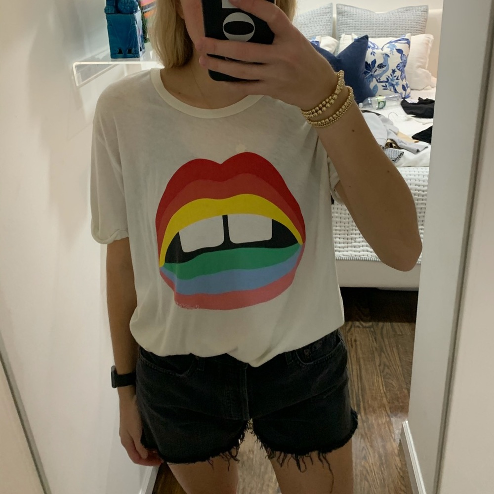 Lauren Moshi iconic kiss top